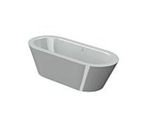 Bette BetteStarlet Oval baignoire 2740-002CFXXK manhattan, 185x85x42cm, à poser