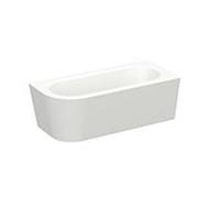 Bette BetteStarlet V silhouette baignoire 6680-440CELVK neige, 165x75x42cm, avec tablier