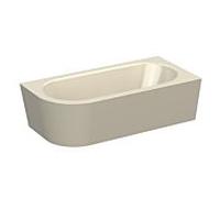 Bette BetteStarlet V silhouette baignoire 6720-001CELVK pergamon, 195x95x42cm, avec tablier