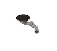 Bette Bonde/trop-plein BetteAir B524-401AY pour carrelage douche, antidérapant Pro, anthracite