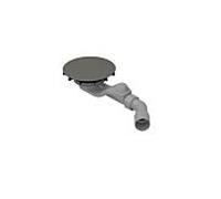 Bette Bonde/trop-plein BetteAir B524-404AY pour carrelage douche, antidérapant Pro, graphite