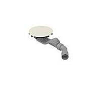 Bette Bonde/trop-plein BetteAir B524-441AY pour carrelage douche, antidérapant Pro, crème