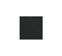 BetteAir Carreau de douche avec BetteGlasur Plus, 900x900mm, 7350-035PLUS, Couleur: Ebonx mat