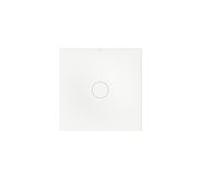 BetteAir Carreau de douche avec support minimum, 1000x1000mm, 7352-440T2, Couleur: Neige (blanc mat)