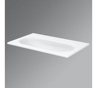 Bette Comodo Vasque à encastrer par-dessus, A216-000PW,