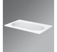 Bette Comodo Vasque à encastrer par-dessus, A216-440PW,