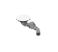 Bette Ensemble de vidage/trop-plein BetteAir B525-000AX pour carrelage de douche, antidérapant Sense, blanc