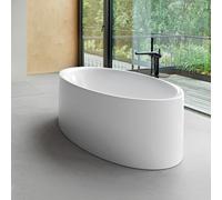 Bette Eve Oval Silhouette Baignoire en îlot, ovale, 6043-000CFXXS+B612-901,