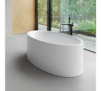 Bette Eve Oval Silhouette Baignoire en îlot, ovale, 6043-440CFXXS+B612-000,