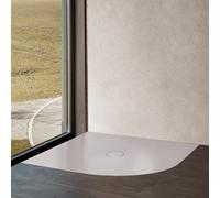 Bette Floor Corner Receveur de douche en quart de cercle, 5421-413PLUS,