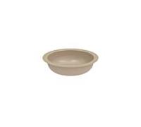 BetteBalance lavabo à encastrer par le dessous, rond, 475x475x123mm, avec BetteGlasur Plus, A246-003PW, Couleur: Beige Bahama