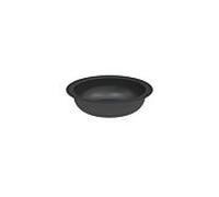 BetteBalance lavabo à encastrer par le dessous, rond, 475x475x123mm, avec BetteGlasur Plus, A246-402PW, Couleur: Ardoise mat
