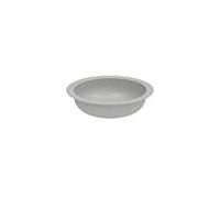 BetteBalance Lavabo à encastrer par le dessous, rond, 475x475x123mm, A246-410, Couleur: Argent mat