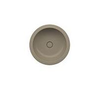 BetteBalance Lavabo à encastrer par le dessous, rond, 475x475x123mm, A246-417, Couleur: Hazel mat