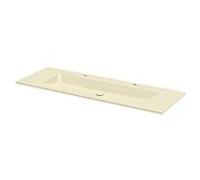 Bette Lavabo encastré BetteAqua A072-441HLW2 140x49,5cm, HLW2, crème