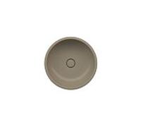 Bette Lavabo encastré BetteBalance A247-417PW 43,5x43,5x12,3cm, PW, noisette