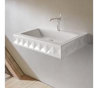 Bette Loft Ornament Lavabo mural, A230-000SWV1A,HLW1,PW,