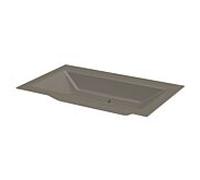 Bette Loft vasque à encastrer A230-404PW 80x49.5x10cm, PW, graphite