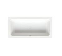 Bette One baignoire 331400PLUS 190 x 90 cm, émail blanc plus, avec bec rond