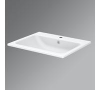 Bette One Vasque à encastrer par-dessus, A138-000HLW1,PW,