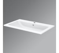 Bette One Vasque à encastrer par-dessus, A139-000HLW1,PW,