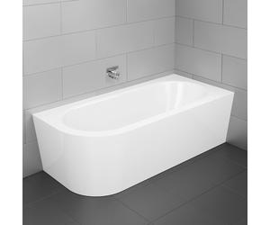 Bette Starlet Silhouette Baignoire d’angle, avec tablier, 6680-000CELVK,PLUS+B605-901,