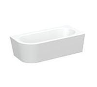 Bette Starlet V Silhouette 6700000CELVK 185 x 85 cm, blanc , avec tablier