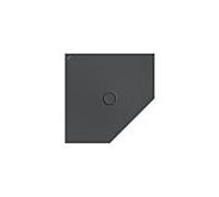 Bette surface de BetteFloor Caro 7191-400AE antidérapante / Pro , corbeau, 90x90cm