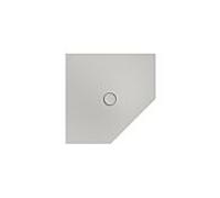 Bette Receveur pentagonal BetteFloor Caro 7191-410AE BetteAntidérapant Pro Argent mat 900x900 mm