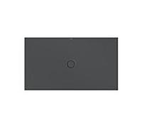 Bette surface de douche BetteFloor 5966-400T1 160x90cm, support de bain Mini , corbeau