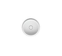 BetteCraft Coupe pour lavabos, ronde, sans trou pour robinet, sans trop-plein, 350x350x120mm, A240-000PW, Couleur: Blanc avec Glasur Plus