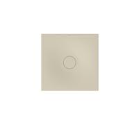 Bette Carreau de douche BetteAir 7350-422AE, T2 900 x 900 mm, beige, rectangle, acier au titane émaillé, avec support minimum