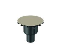 BetteAir Down Garniture d'écoulement, vertical, débit d'écoulement 0,6 l/s, avec antiglisse Pro, B599-003AY, Couleur: Beige Bahama