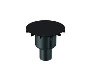 BetteAir Down Garniture d'écoulement, vertical, débit d'écoulement 0,6 l/s, avec antiglisse Pro, B599-401AY, Couleur: Anthracite mat