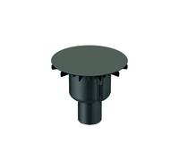 BetteAir Down Garniture d'écoulement, vertical, débit d'écoulement 0,6 l/s, avec antiglisse Pro, B599-404AY, Couleur: Graphite mat