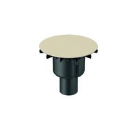 BetteAir Down Garniture d'écoulement, vertical, débit d'écoulement 0,6 l/s, avec antiglisse Pro, B599-422AY, Couleur: Beige mat