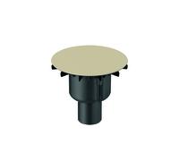 BetteAir Down Garniture d'écoulement, vertical, débit d'écoulement 0,6 l/s, avec antiglisse Pro, B599-424AY, Couleur: Sable mat