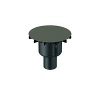 BetteAir Down Garniture d'écoulement, vertical, débit d'écoulement 0,6 l/s, avec antiglisse Pro, B599-439AY, Couleur: Cacao mat