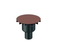 BetteAir Down Garniture d'écoulement, vertical, débit d'écoulement 0,6 l/s, B599-096, Couleur: Cornaline