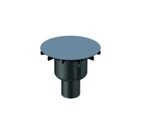BetteAir Down Garniture d'écoulement, vertical, débit d'écoulement 0,6 l/s, B599-418, Couleur: Bleu satin mat