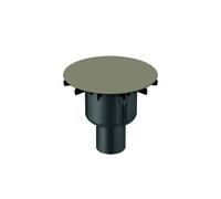 BetteAir Down Garniture d'écoulement, vertical, débit d'écoulement 0,6 l/s, B599-425, Couleur: gris mat