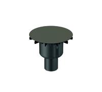 BetteAir Down Garniture d'écoulement, vertical, débit d'écoulement 0,6 l/s, B599-438, Couleur: Taupe mat
