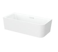 BetteArt IV Baignoires d'angle semi-détaché, angle à gauche, 2 places, 1850x800x420mm, 3480-000CERHK, Couleur: Blanc