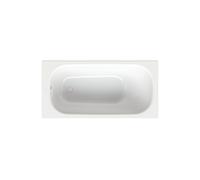 BetteClassic Baignoires rectangulaires, installation, 1 place, combinaison bain-douche, 1400x700x450mm, 1266-000AS, Couleur: Blanc avec faux antidérapant