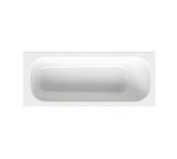 BetteClassic Baignoires rectangulaires, installation, 1 place, combinaison bain-douche, 1800x750x450mm, 1272-000, Couleur: Blanc