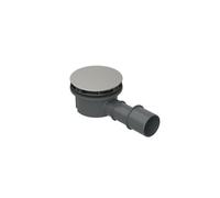BetteCompact + garniture d'écoulement, latéral, débit d'écoulement 0,5 l/s, B568-002, Couleur: Manhattan