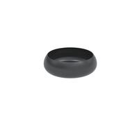BetteCraft Coupe pour lavabos, ronde, sans trou pour robinet, sans trop-plein, 350x350x120mm, A240-790PW, Couleur: Minuit avec Glasur Plus