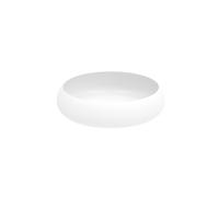 BetteCraft Coupe pour lavabos, ronde, sans trou pour robinet, sans trop-plein, 450x450x120mm, A241-000, Couleur: Blanc