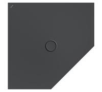 BetteFloor Caro receveurs de douche pentagonaux avec BetteGlasur Plus, 1000x1000mm, 7211-400PLUS