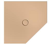 BetteFloor Caro receveurs de douche pentagonaux avec BetteGlasur Plus, 900x900mm, 7191-003PLUS